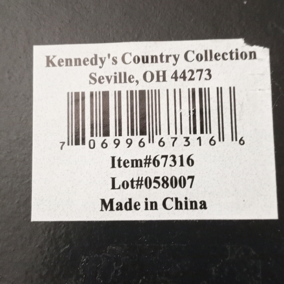 Vintage 90's Kennedy's Country Collection Wooden Bowl - Picture 4 of 5